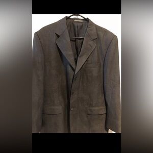 Giorgio Armani Mens Grey Suite Coat Blazer Authentic